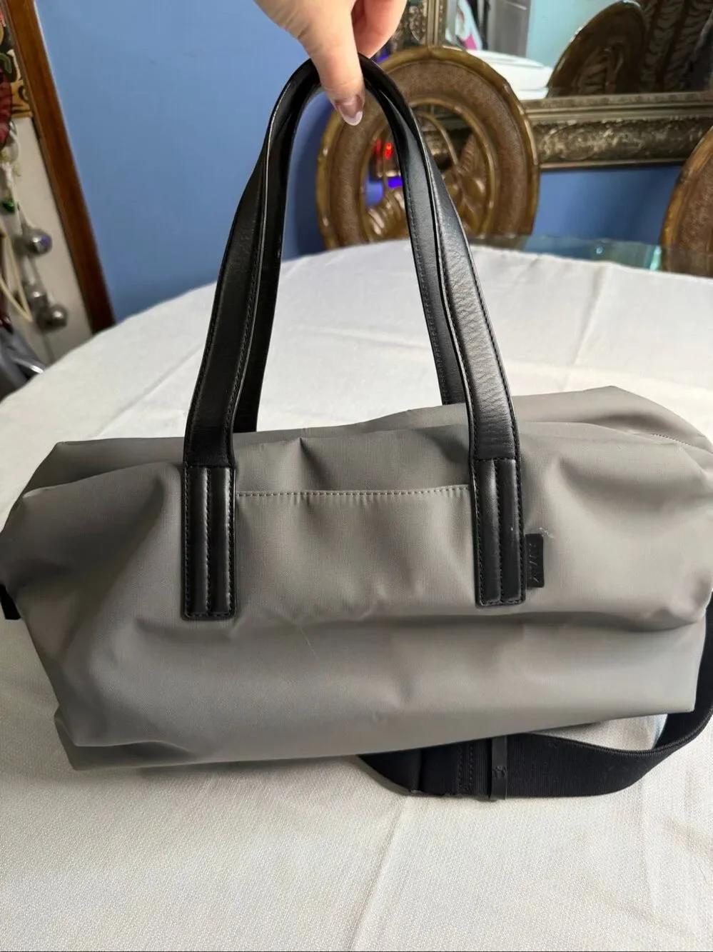 Away The Everywhere Sleek Grey Nylon Travel Carry On Bag